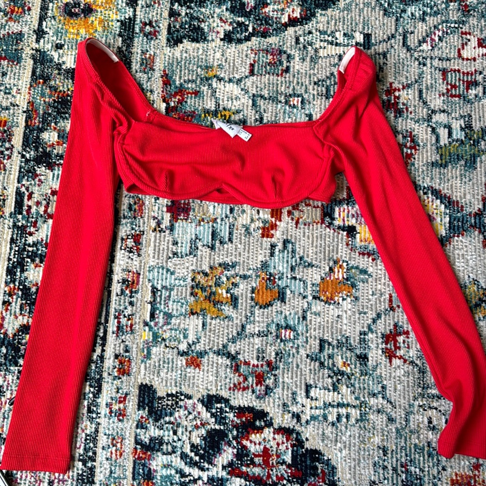 Red Princess Polly Bra Top